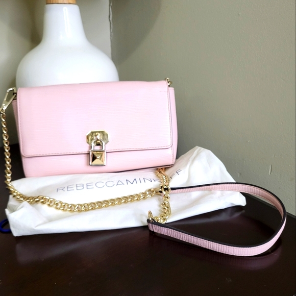 Rebecca Minkoff Pale Pink Envelope Crossbody - Picture 2 of 7